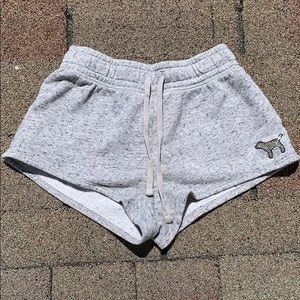 PINK Victoria’s Secret Grey Shorts with Sequins